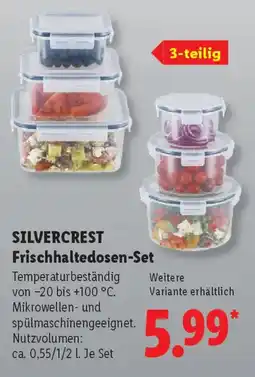 Lidl SILVERCREST Frischhaltedosen-Set Angebot