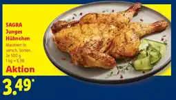 Lidl SAGRA Junges Hühnchen Angebot