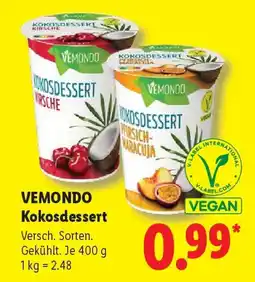 Lidl VEMONDO Kokosdessert Angebot