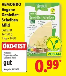 Lidl VEMONDO Vegane Genießer- Scheiben Mild Angebot