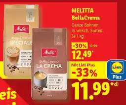 Lidl MELITTA BellaCrema Angebot