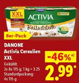 Lidl DANONE Activia Cerealien XXL Angebot