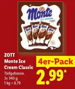 Lidl ZOTT Monte Ice Cream Classic Angebot