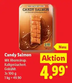 Lidl Candy Salmon Angebot