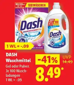 Lidl DASH Waschmittel Angebot