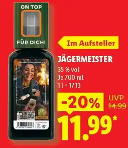 Lidl Jägermeister Angebot