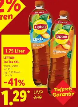 Lidl LIPTON Ice Tea XXL Angebot