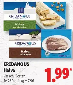 Lidl ERIDANOUS Halva Angebot