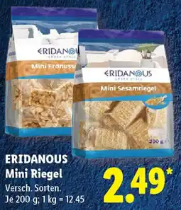 Lidl ERIDANOUS Mini Riegel Angebot