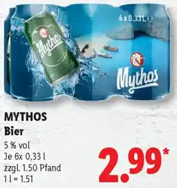 Lidl MYTHOS Bier Angebot