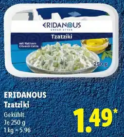 Lidl ERIDANOUS Tzatziki Angebot