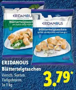 Lidl ERIDANOUS Blätterteigtaschen Angebot