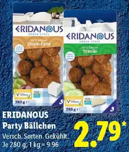 Lidl ERIDANOUS Party Bällchen Angebot