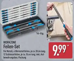 Aldi Nord WORKZONE Feilen-Set Angebot