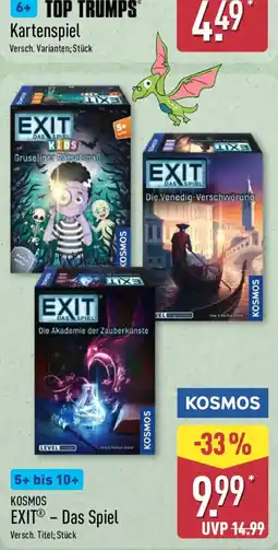 Aldi Nord KOSMOS EXIT® - Das Spiel Angebot