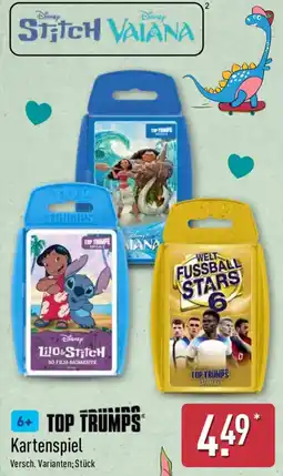 Aldi Nord TOP TRUMPS Kartenspiel Angebot