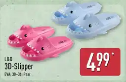Aldi Nord L&D 3D-Slipper Angebot