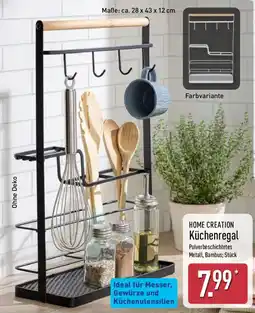 Aldi Nord HOME CREATION Küchenregal Angebot