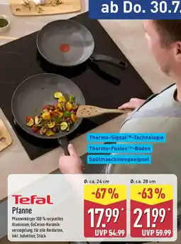 Aldi Nord Tefal Pfanne Angebot