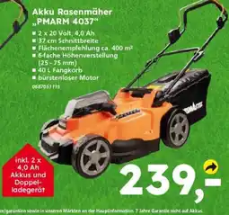 Globus Baumarkt Akku Rasenmäher PMARM 4037 Angebot
