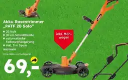 Globus Baumarkt Akku Rasentrimmer "PATF 20 Solo" Angebot