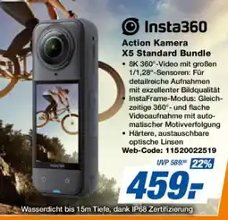 Expert Insta360 Action Kamera X5 Standard Bundle Angebot