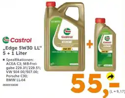 Globus Baumarkt Castrol Edge 5W30 LL Angebot