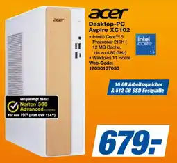 Expert Acer Desktop-PC Aspire XC102 Angebot