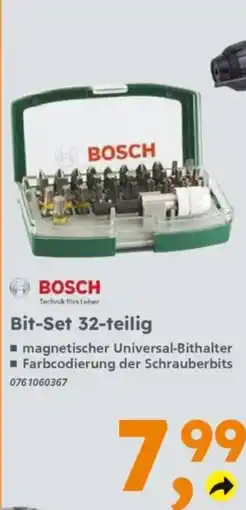 Globus Baumarkt BOSCH Bit-Set 32-teilig Angebot