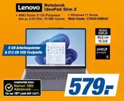 Expert Lenovo Notebook IdeaPad Slim 3 Angebot