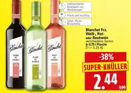 Edeka Herkules Blanchet Frz. Weiß-, Rot- oder Roséwein Angebot