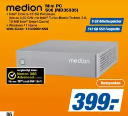Expert medion Mini PC S06 (MD35385) Angebot
