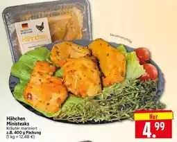 Edeka Herkules Hähnchen Ministeaks Angebot
