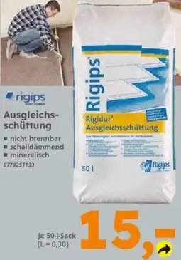 Globus Baumarkt Rigidur Ausgleichsschüttung Angebot