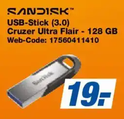 Expert SANDISK USB-Stick (3.0) Cruzer Ultra Flair - 128 GB Angebot