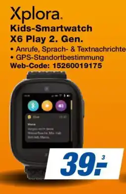 Expert Xplora Kids-Smartwatch X6 Play 2. Gen. Angebot