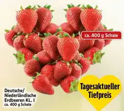 Edeka Herkules Deutsche/Niederländische Erdbeeren Angebot