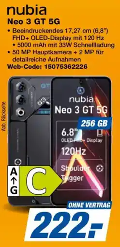 Expert nubia Neo 3 GT 5G Angebot