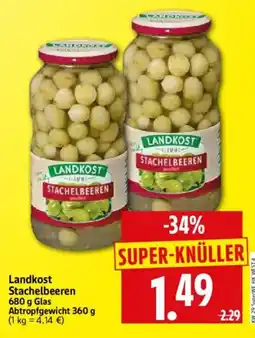 Edeka Herkules Landkost Stachelbeeren Angebot