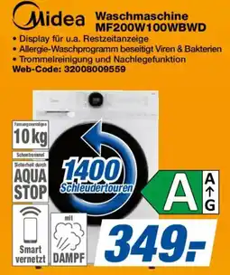 Expert Midea Waschmaschine MF200W100WBWD Angebot