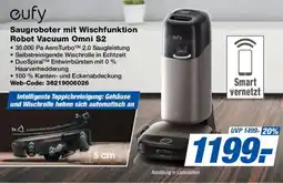 Expert eufy Saugroboter mit Wischfunktion Robot Vacuum Omni S2 Angebot
