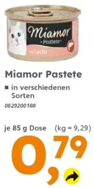 Globus Baumarkt Miamor Pastete Angebot