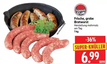 Edeka Herkules Frische, grobe Bratwurst Angebot