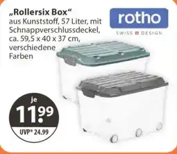 V Markt Rollersix Box rotho Angebot