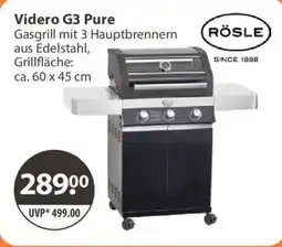 V Markt Videro G3 Pure RÖSLE Angebot