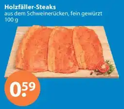 V Markt Holzfäller-Steaks Angebot