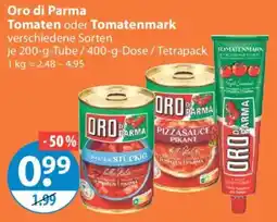 V Markt Oro di Parma Tomaten oder Tomatenmark Angebot
