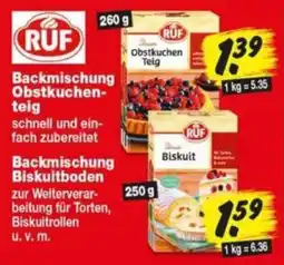 Repo Markt RUF Backmischung Obstkuchen-teig Angebot