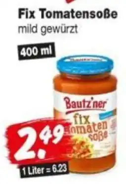 Repo Markt Bautz'ner fix Tomatensoße Angebot