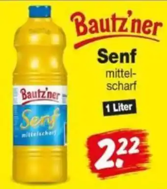 Repo Markt Bautz'ner Senf mittelscharf Angebot